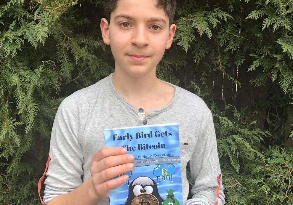 12 летний подросток из США выпустил книгу о биткоине