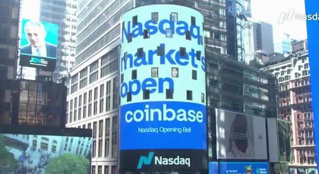 Торги акциями Coinbase на Nasdaq — крупнейший прямой листинг в истории